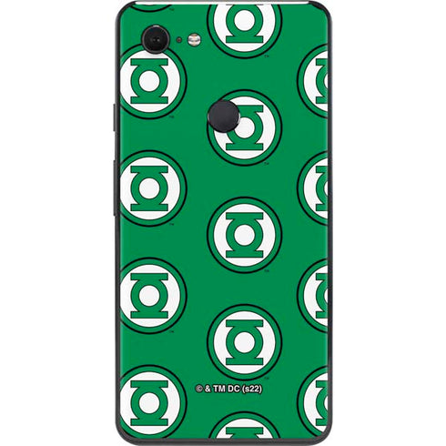 DC Comics Green Lantern Logo Pattern Google Pixel 3 XL Skin